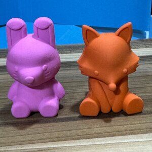 Cute Animal Pencil Sharpeners and Erasers